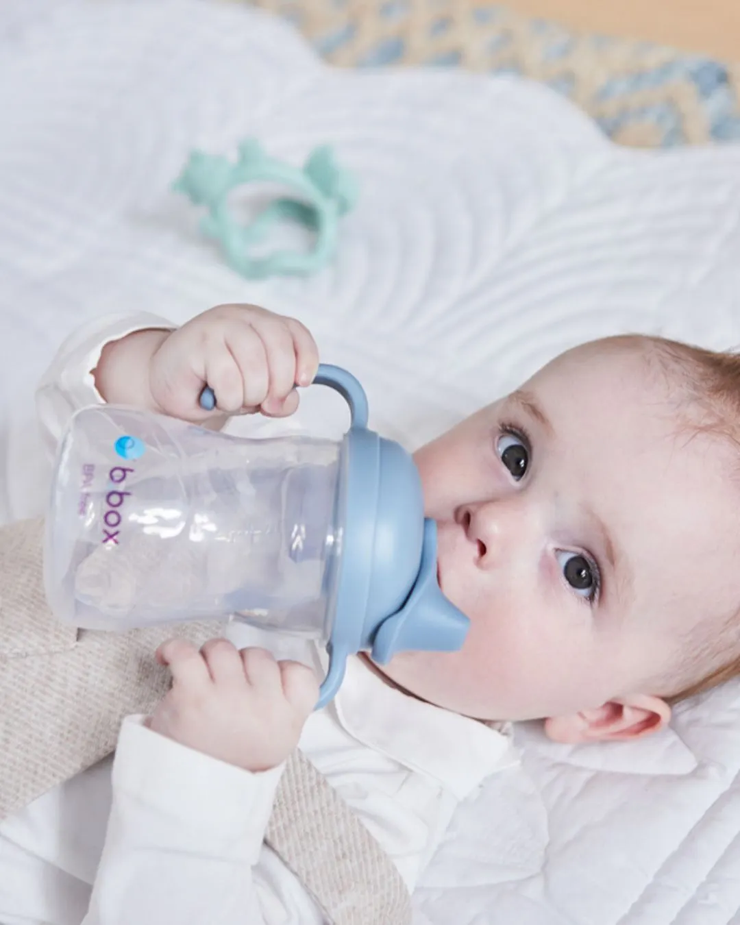 B.box - kubek niekapek z miękkim ustnikiem Ocean B.box - kubek niekapek z miękkim ustnikiem Ocean