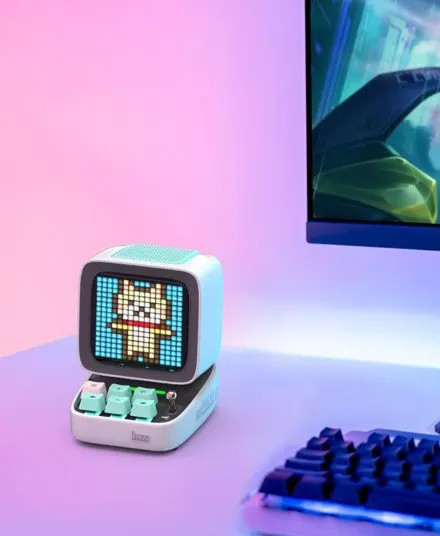 Divoom - głośnik mobilny Ditoo Pro White