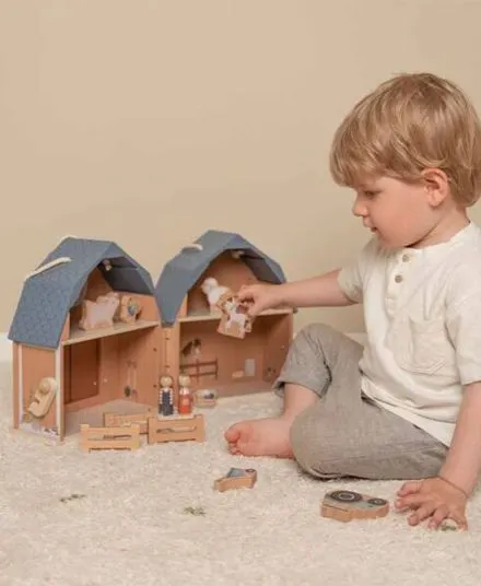 Little Dutch - domek stodoła z akcesoriami Little Farm