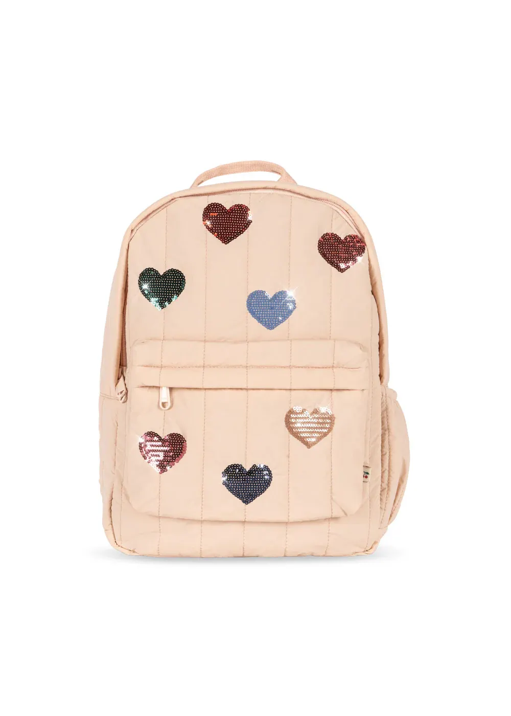 Konges Sløjd - pikowany plecak dla dzieci Juno Quilted Sequin Backpack Cameo Rose Konges Sløjd - pikowany plecak dla dzieci Juno Quilted Sequin Backpack Cameo Rose