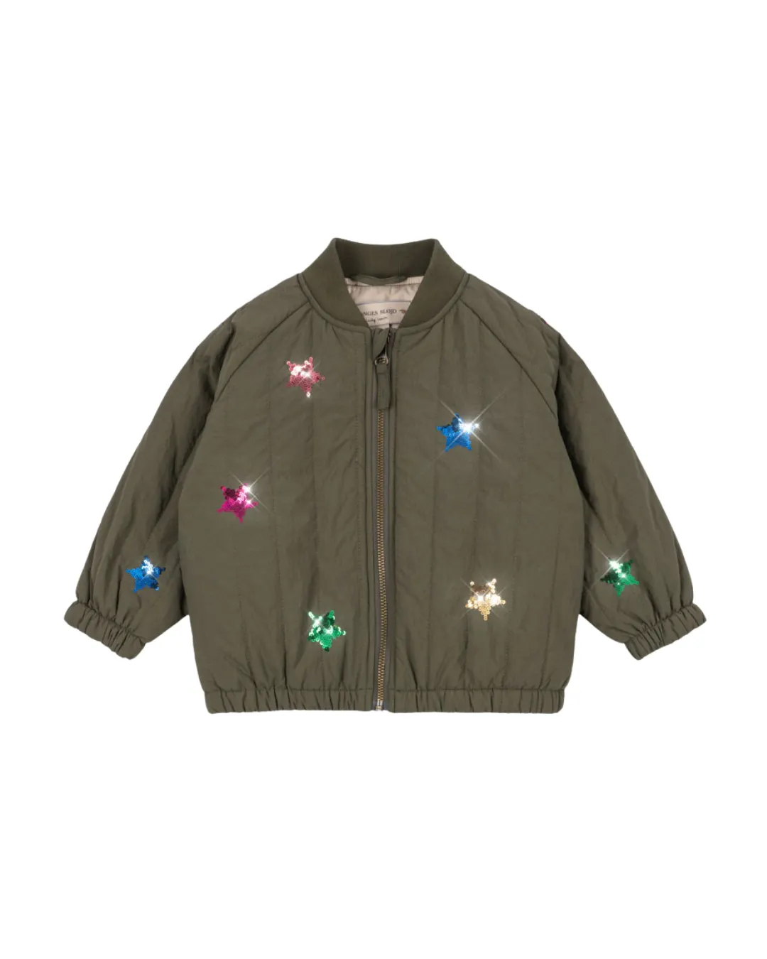 Konges Sløjd - pikowana kurtka bomberka Juno Sequin Bomber Jacket Kalamata Konges Sløjd - pikowana kurtka bomberka Juno Sequin Bomber Jacket Kalamata