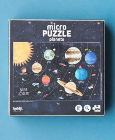 Londji - mikro puzzle 600 elementów Odkrywaj Planety 