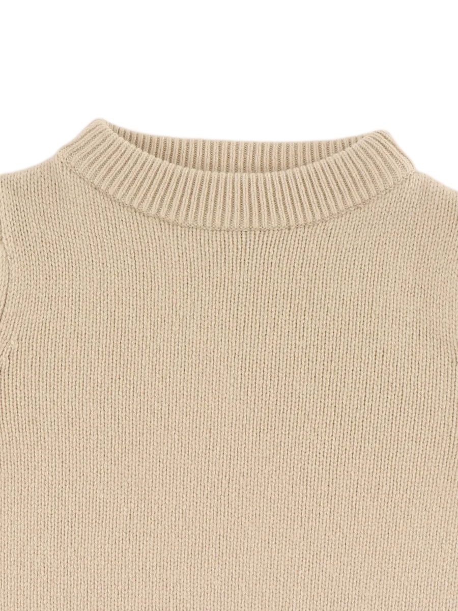 Donsje - sweter z wełny merino Kasine Merino Wool Sweater Soft sand Donsje - sweter z wełny merino Kasine Merino Wool Sweater Soft sand