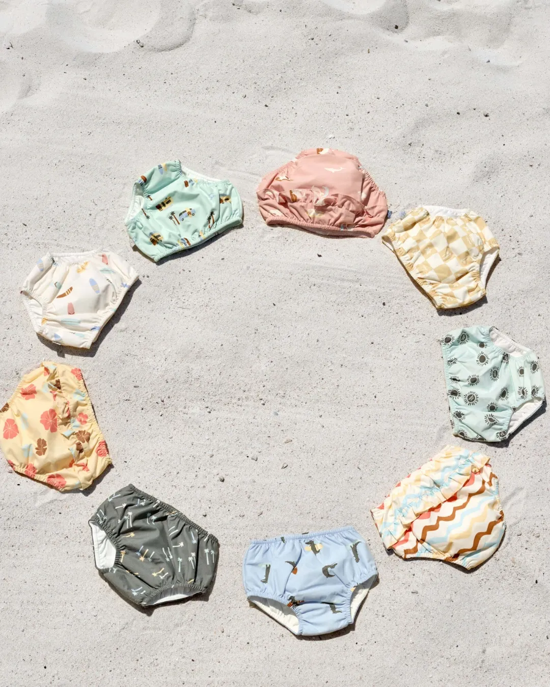 Lassig - majteczki pieluszka kąpielówki dla niemowląt do pływania LSF z wzorem Crocodile syk blue Lassig - majteczki pieluszka kąpielówki dla niemowląt do pływania LSF z wzorem Crocodile syk blue