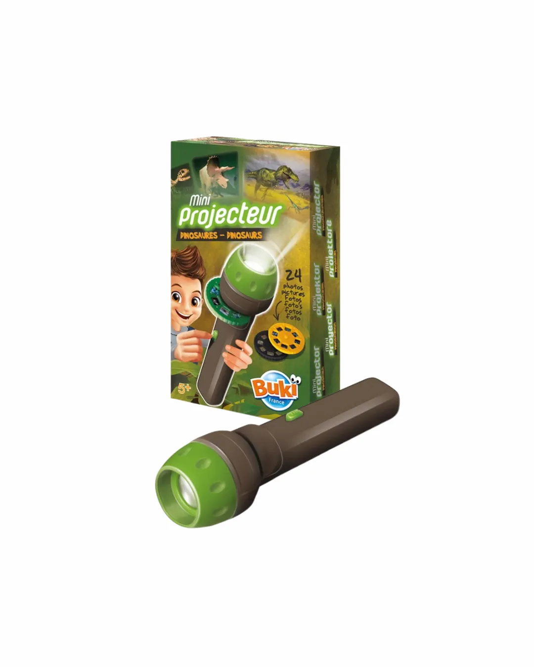 Buki - mini projektor historyjek Dinozaury Buki - mini projektor historyjek Dinozaury