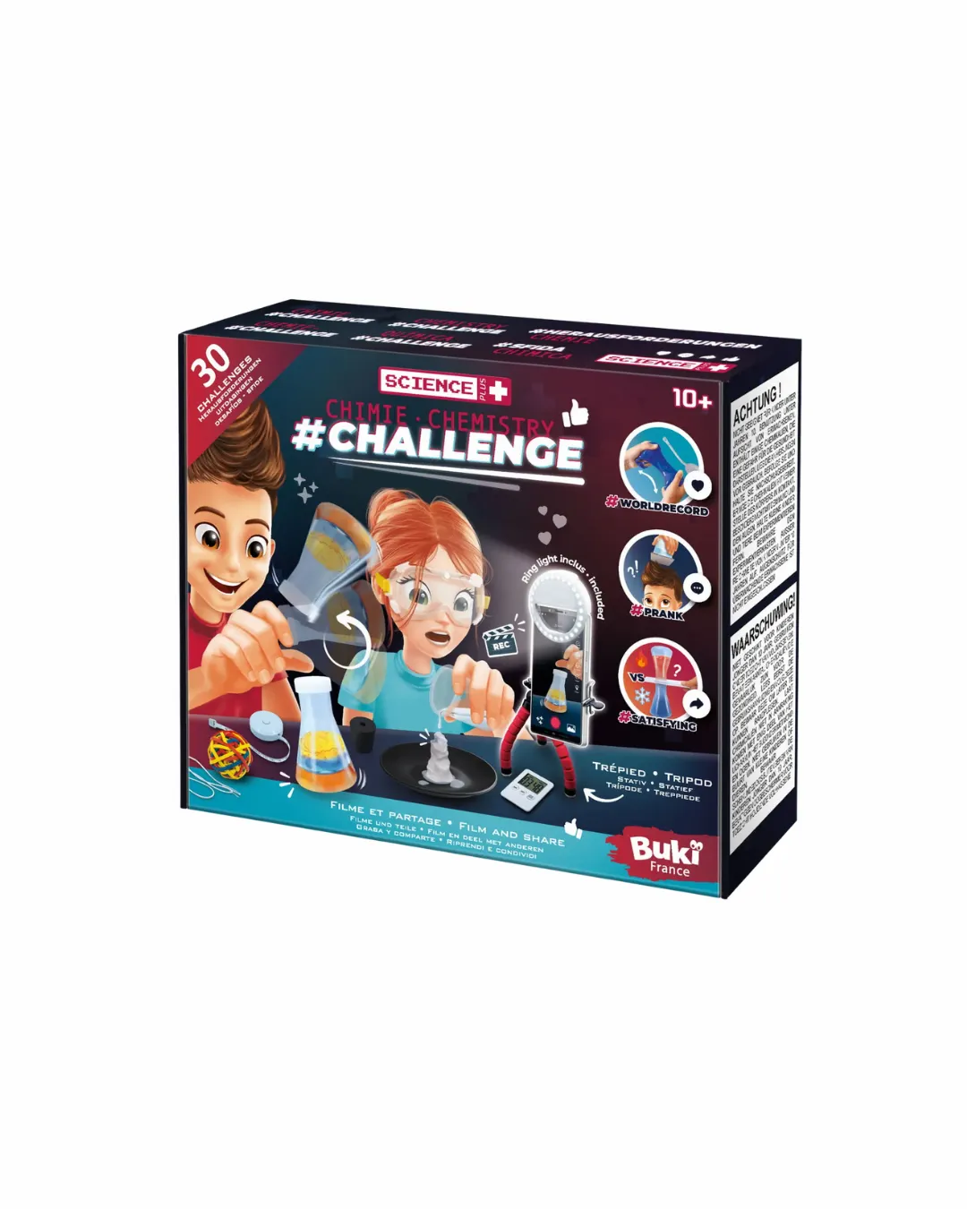 Buki - wyzwania chemiczne 30 doświadczeń