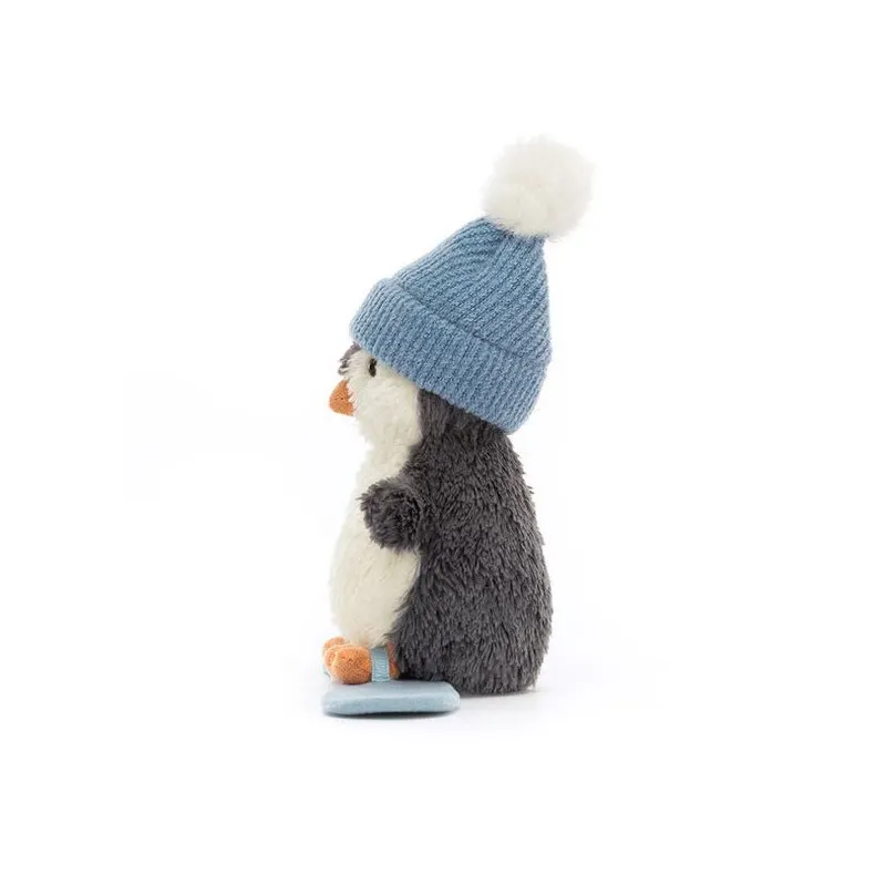 Pingwin Jellycat na Snowboardzie 12 cm