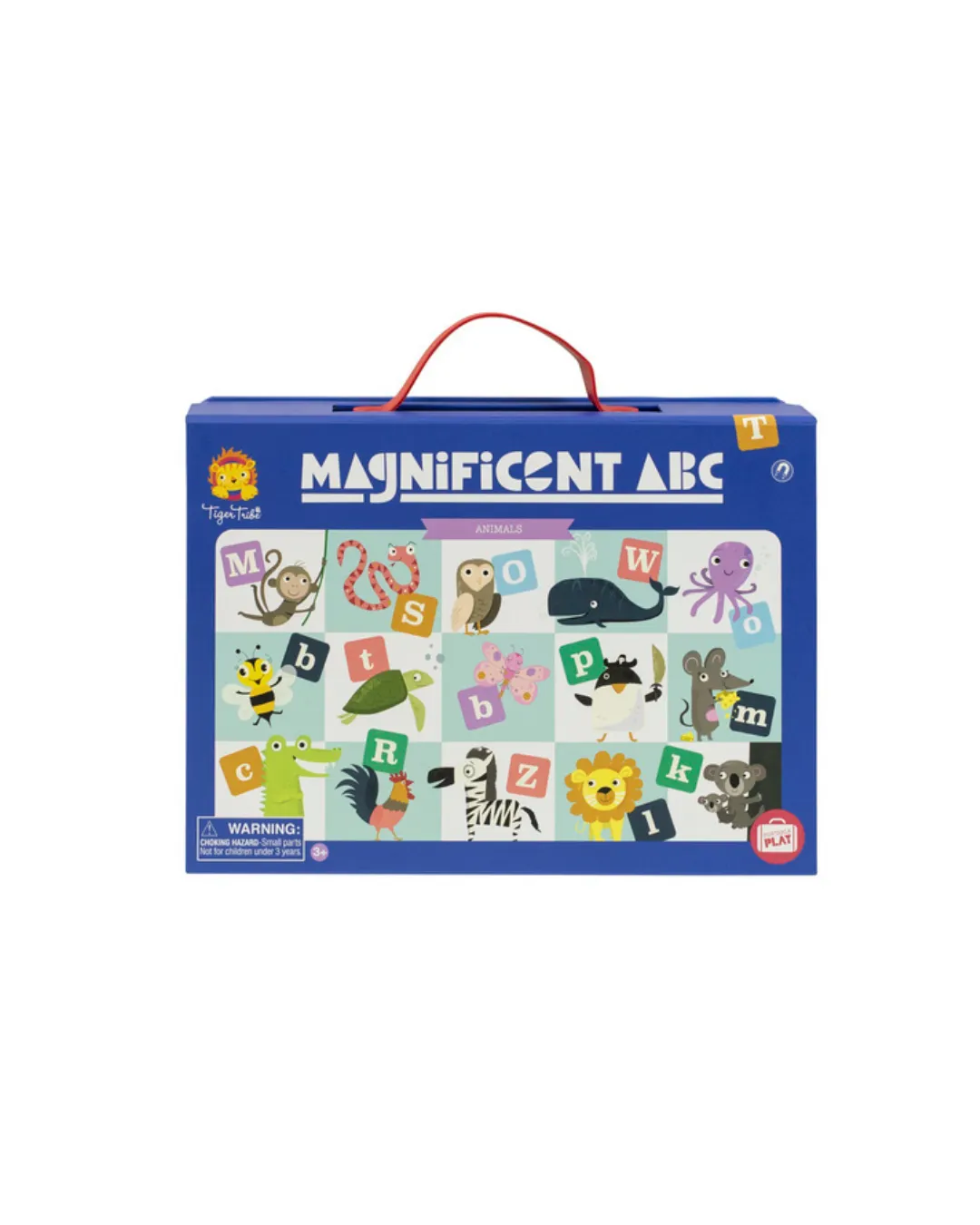 Tiger Tribe Magnetyczne Abecadło Zwierzęta