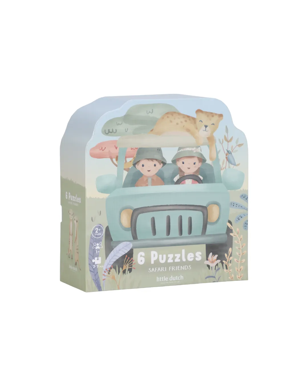 Little Dutch - puzzle XL Safari Friends FSC Little Dutch - puzzle XL Safari Friends FSC