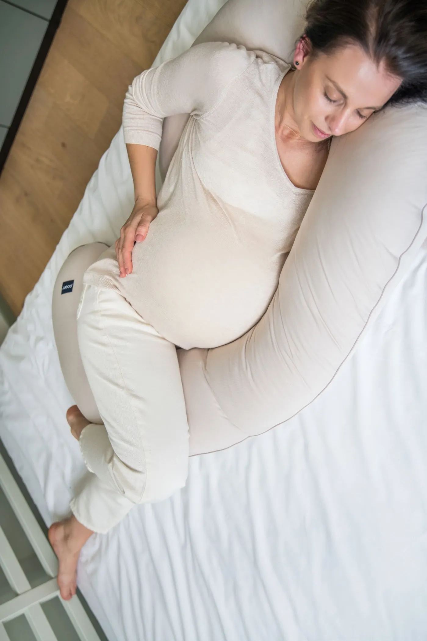 Poofi - poduszka ciążowa Organic Latte