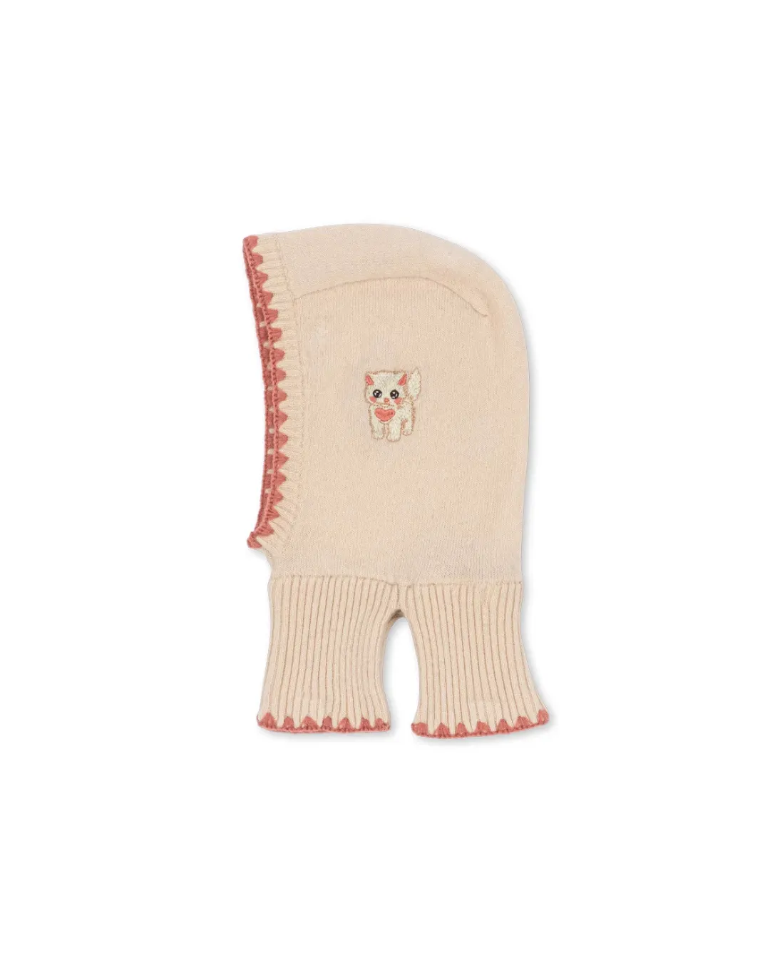 Konges Sløjd - czapka balaklawa Collette Balaclava Rosey Konges Sløjd - czapka balaklawa Collette Balaclava Rosey
