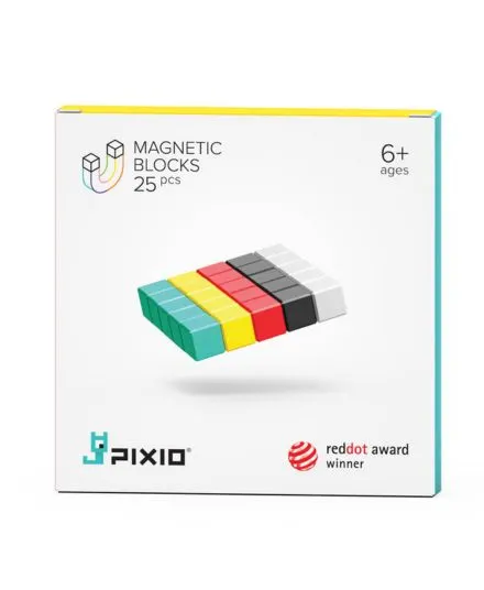 Pixio - klocki magnetyczne 25 sztuk Design Series Pixio - klocki magnetyczne 25 sztuk Design Series