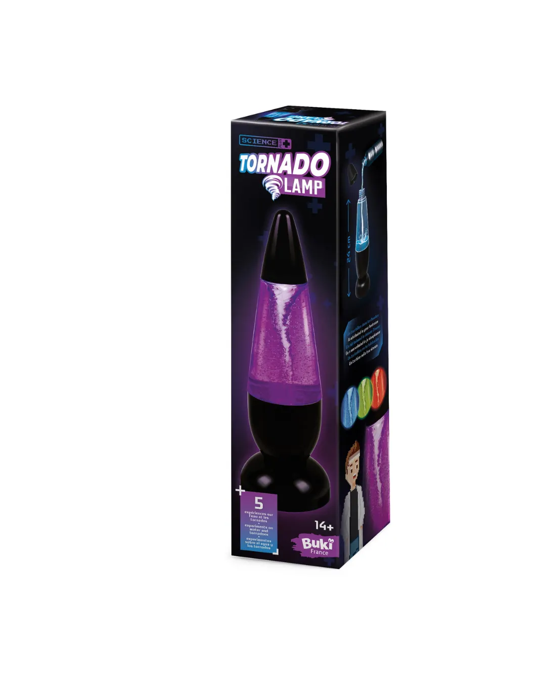 Buki - lampa tornado + 5 doświadczeń Buki - lampa tornado + 5 doświadczeń