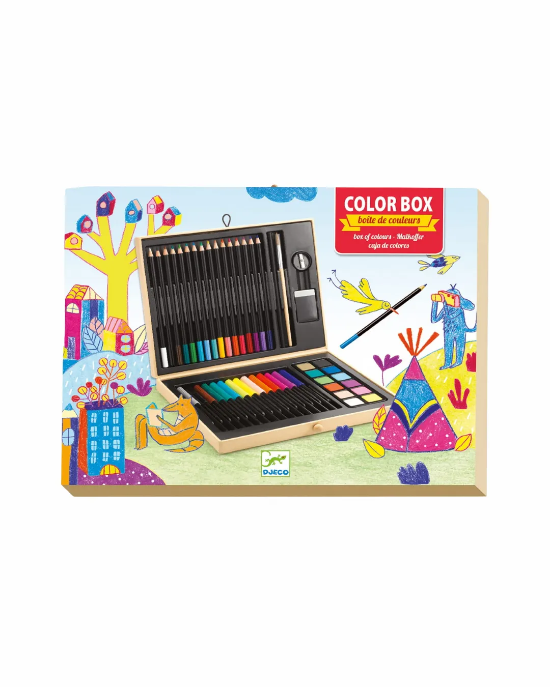 Djeco - zestaw artystyczny do malowania dla dzieci