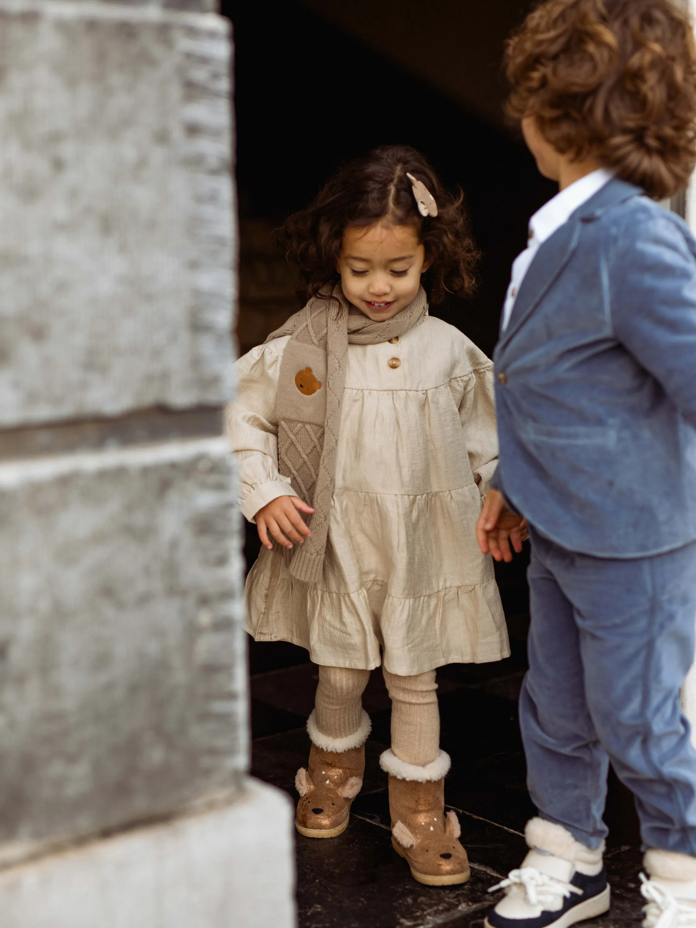 Donsje - marynarka dziecięca Tommas Tuxedo Blazer Dark Spruce Donsje - marynarka dziecięca Tommas Tuxedo Blazer Dark Spruce