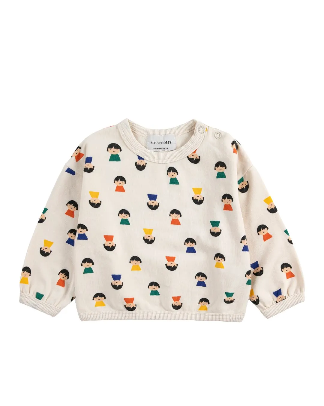 Bobo Choses - bluza niemowlęca All Over Sweatshirt Game Pawns Bobo Choses - bluza niemowlęca All Over Sweatshirt Game Pawns
