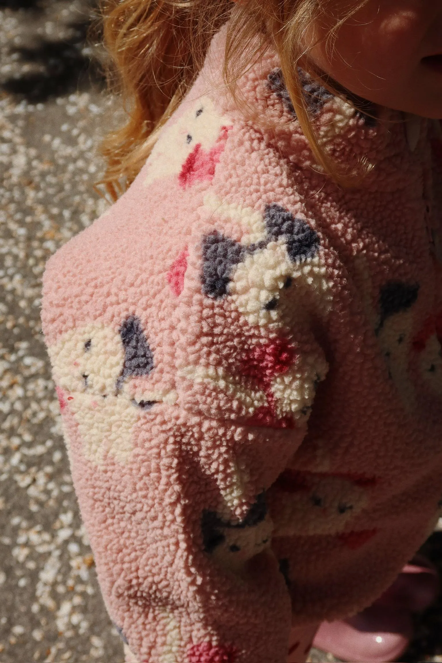 Konges Sløjd - kurtka dziecięca Jody Teddy Jacket GRS Lady Bow Kitty