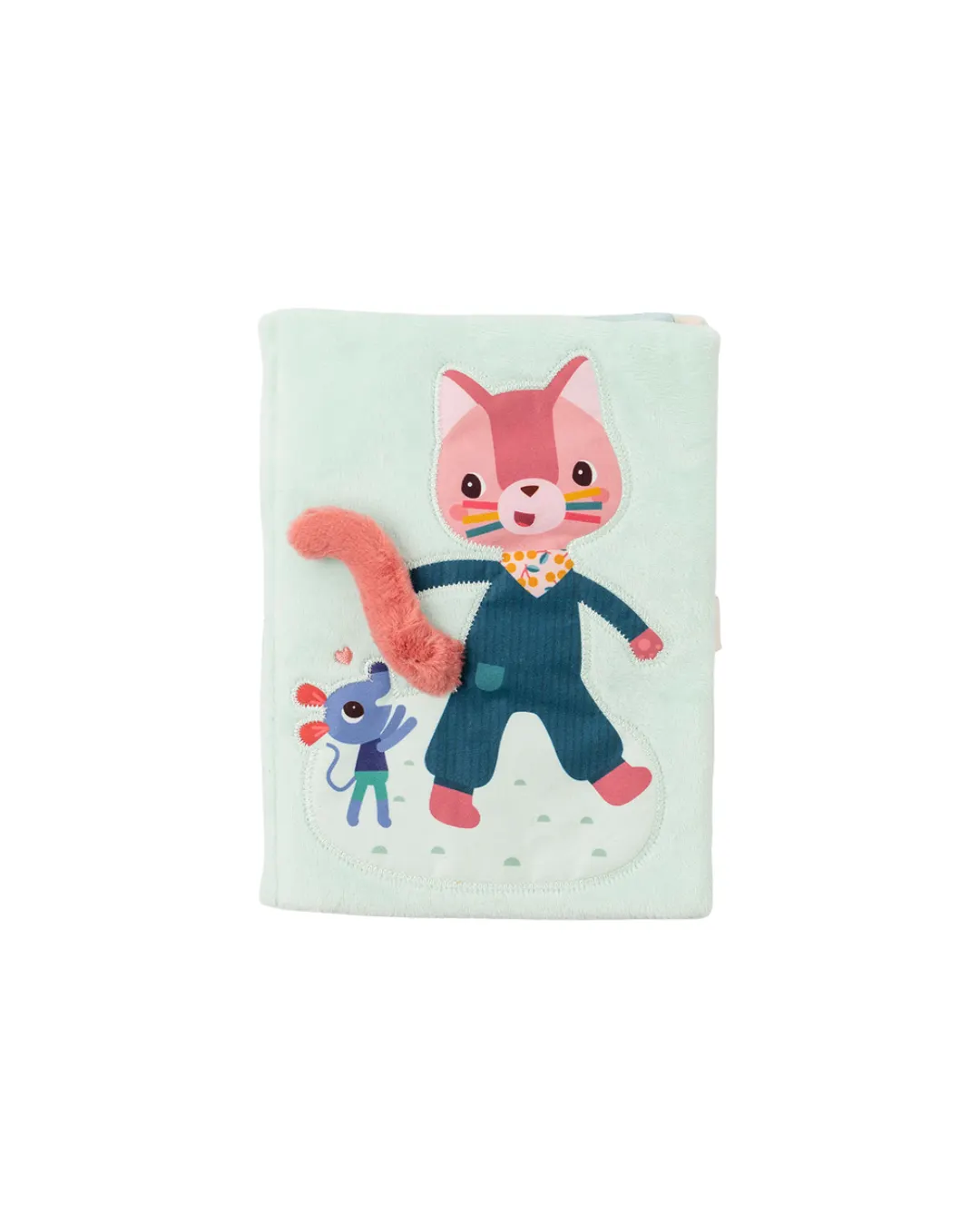 Lilliputiens - książeczka sensoryczna aktywizująca Przebieranki Myszka Nina Lilliputiens - książeczka sensoryczna aktywizująca Przebieranki Myszka Nina