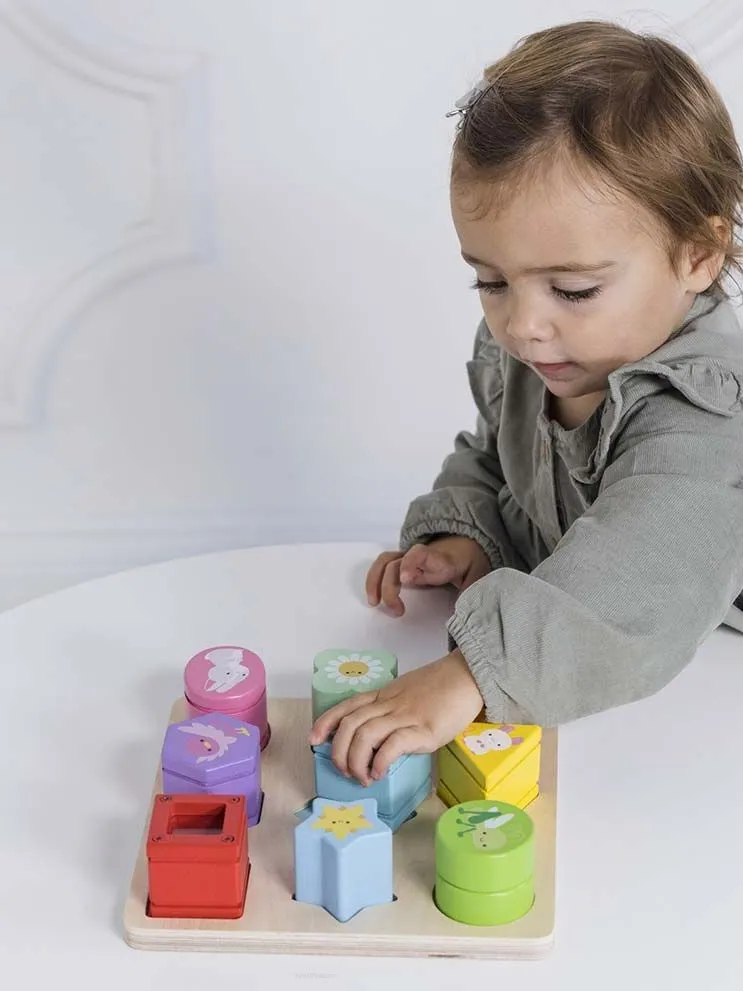 Le Toy Van - Drewniane klocki sorter zabawka sensoryczna, edukacyjna dla dzieci Le Toy Van - Drewniane klocki sorter zabawka sensoryczna, edukacyjna dla dzieci