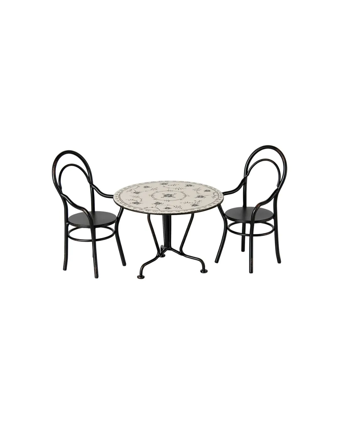 Maileg - stolik dla myszek z dwoma krzesłami - dining table set Maileg - stolik dla myszek z dwoma krzesłami - dining table set