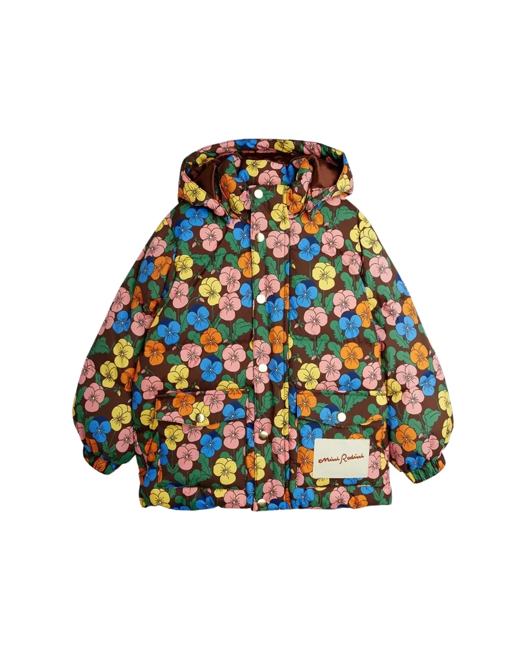 Mini Rodini - kurtka zimowa Violas heavy puffer Mini Rodini - kurtka zimowa Violas heavy puffer