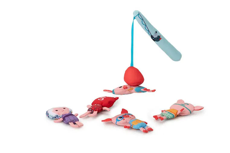 Lilliputiens - zestaw do wędkowania w kąpieli Wilk Louis