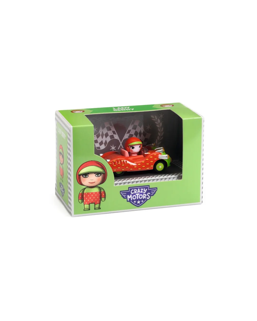 Djeco - Autko CRAZY MOTORS Lady Berry Djeco - Autko CRAZY MOTORS Lady Berry