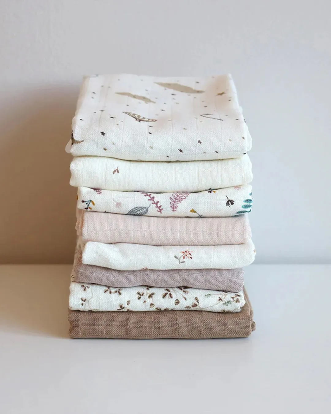 Cam Cam Copenhagen - komplet otulaczy pieluszek muślinowych z bawełny organicznej 2-szt. Dreamland