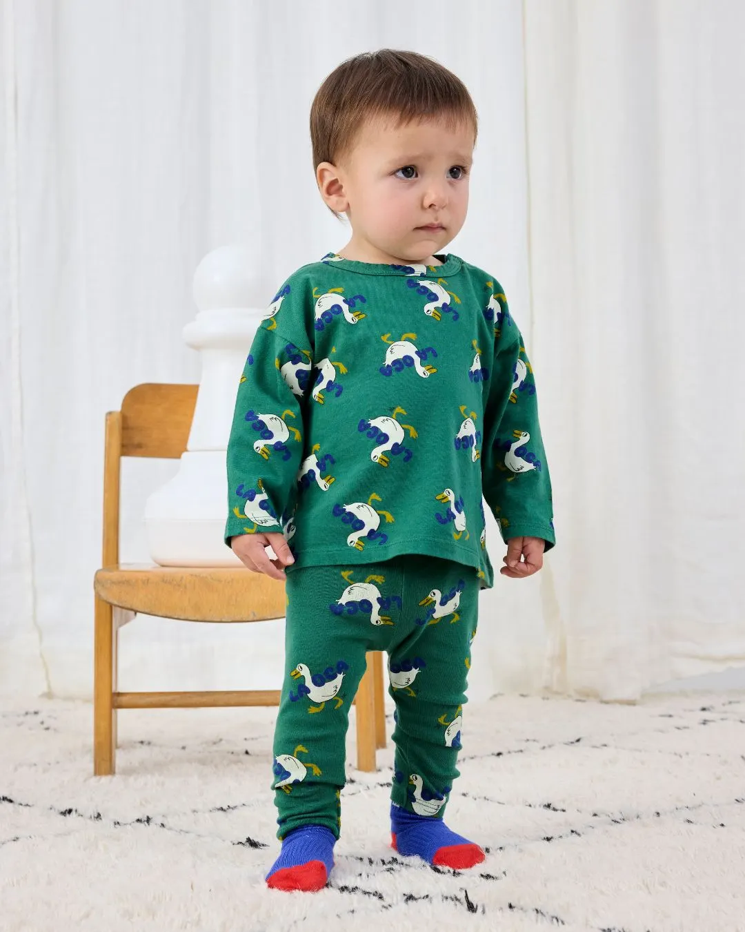 BOBO CHOSES - legginsy niemowlęce La Oca All Over BOBO CHOSES - legginsy niemowlęce La Oca All Over