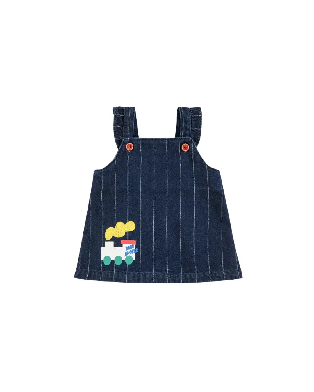 BOBO CHOSES - dziecięca sukienka jeansowa Bobo Choo Choo BOBO CHOSES - dziecięca sukienka jeansowa Bobo Choo Choo