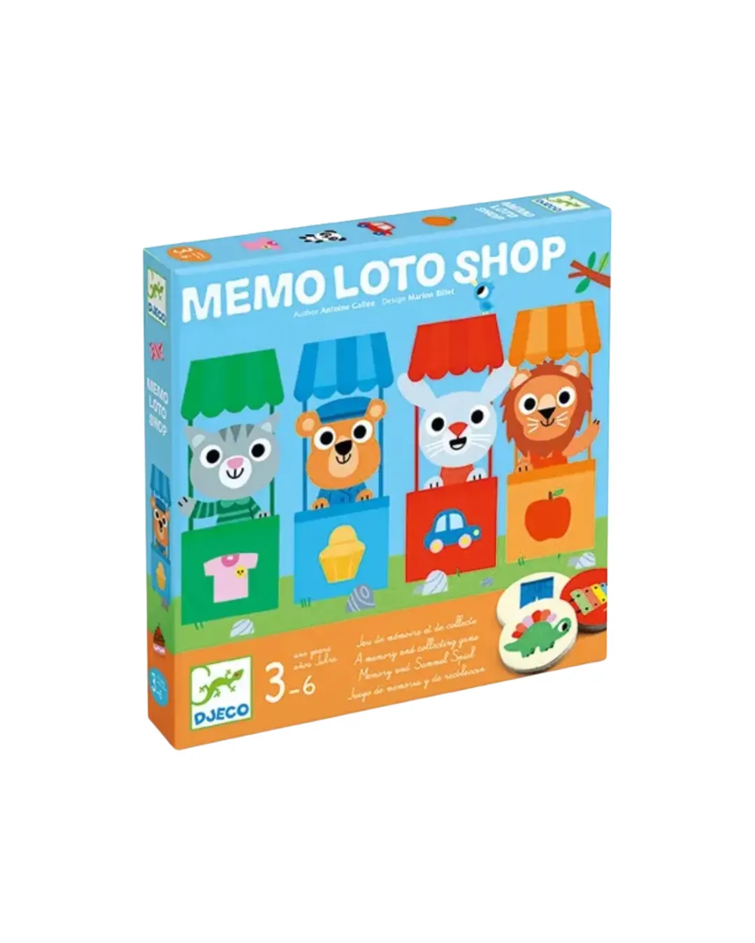 Djeco - gra Memo Loto Sklep