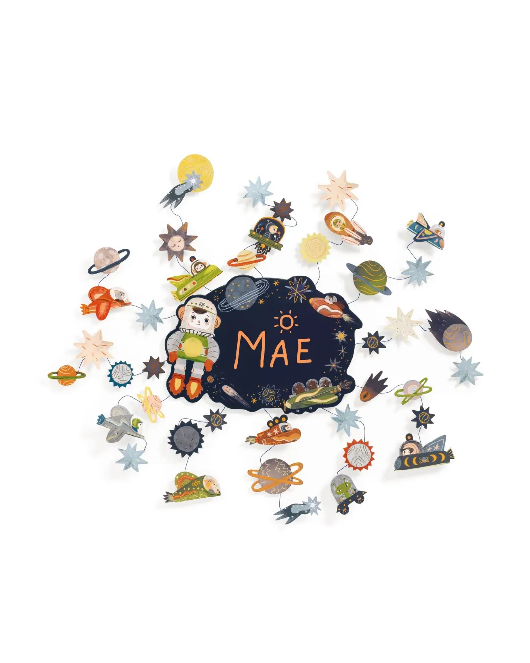 Djeco - zestaw zrób to sam - Tablica do pisania Kosmos 