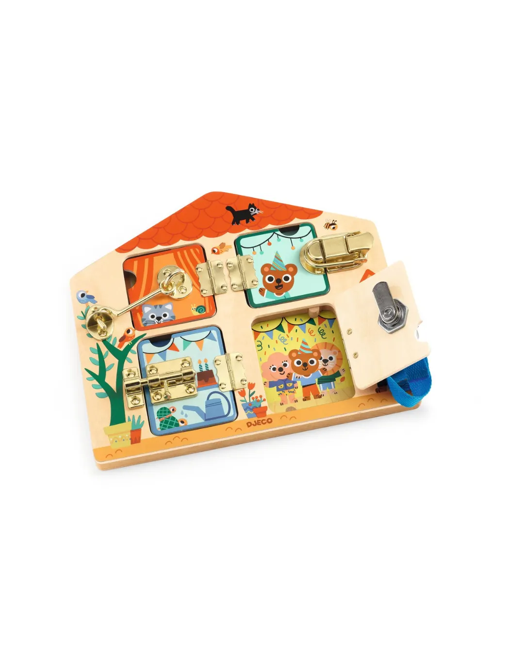 Djeco - zabawka manualna domek Cabanalock Djeco - zabawka manualna domek Cabanalock