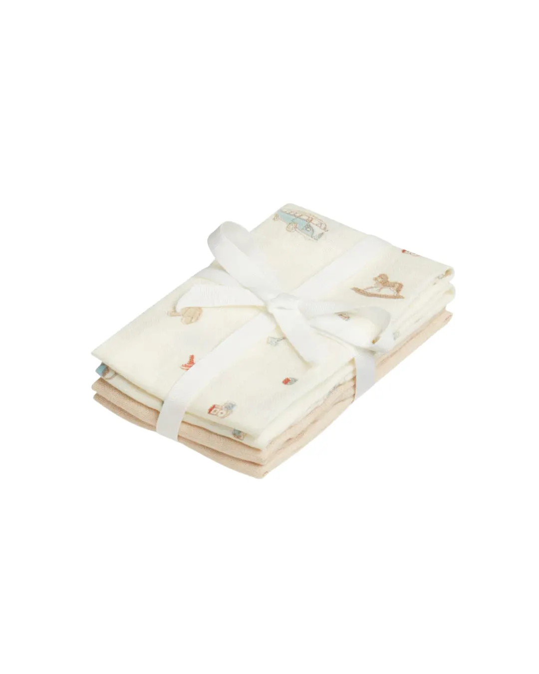 Cam Cam Copenhagen - zestaw otulaczy pieluszek z bawełny organicznej GOTS 4-szt. Vintage Toys