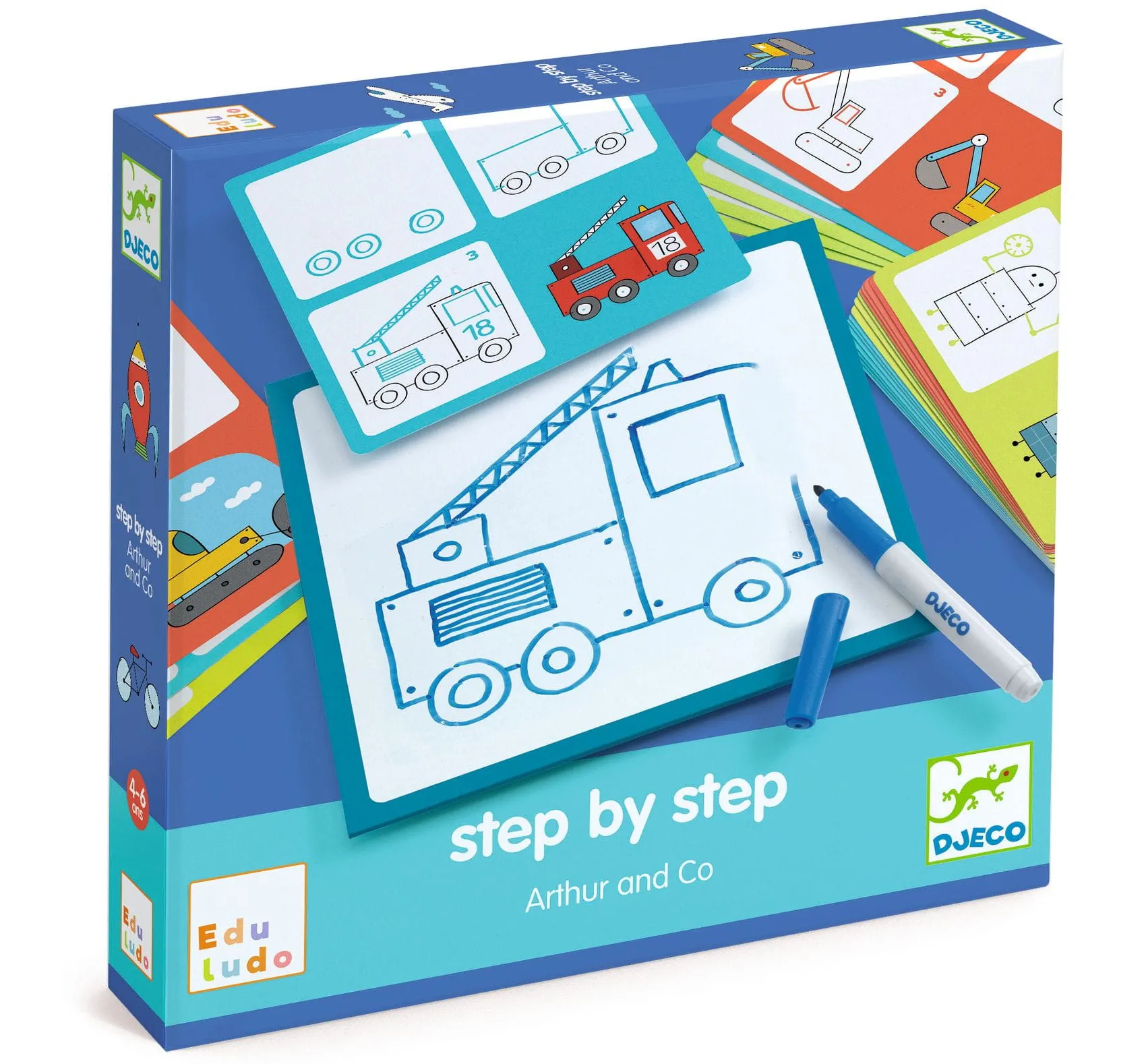 Djeco - rysowanie krok po kroku dla dzieci Artur
