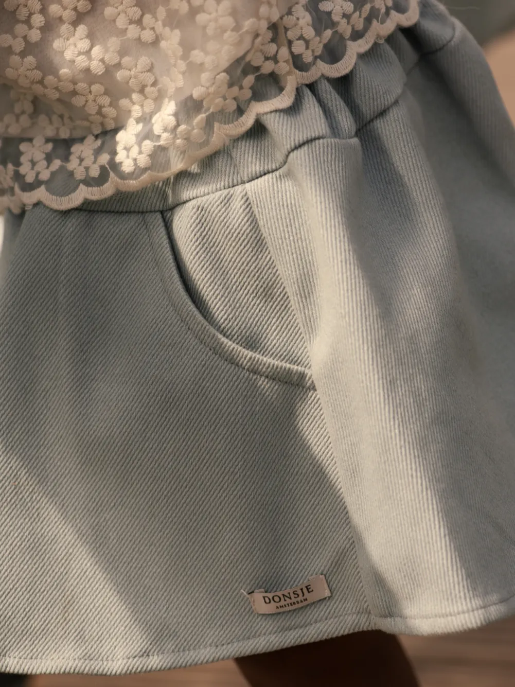 Donsje - szorty dziecięce Mazena Foggy Blue Donsje - szorty dziecięce Mazena Foggy Blue