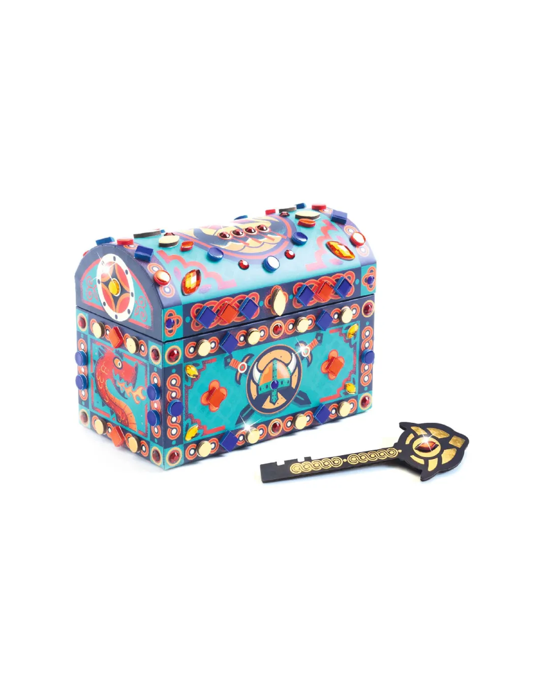 Djeco - zestaw zrób to sam - szkatułka z kluczykiem