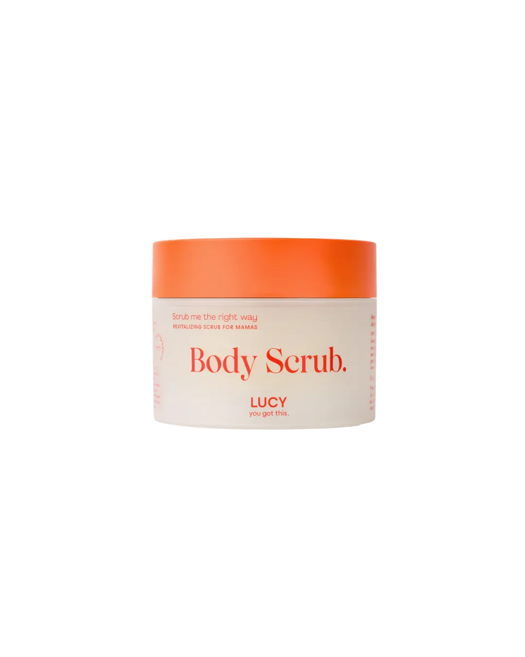 LUCY - rewitalizujący peeling cukrowy dla mam 200 g