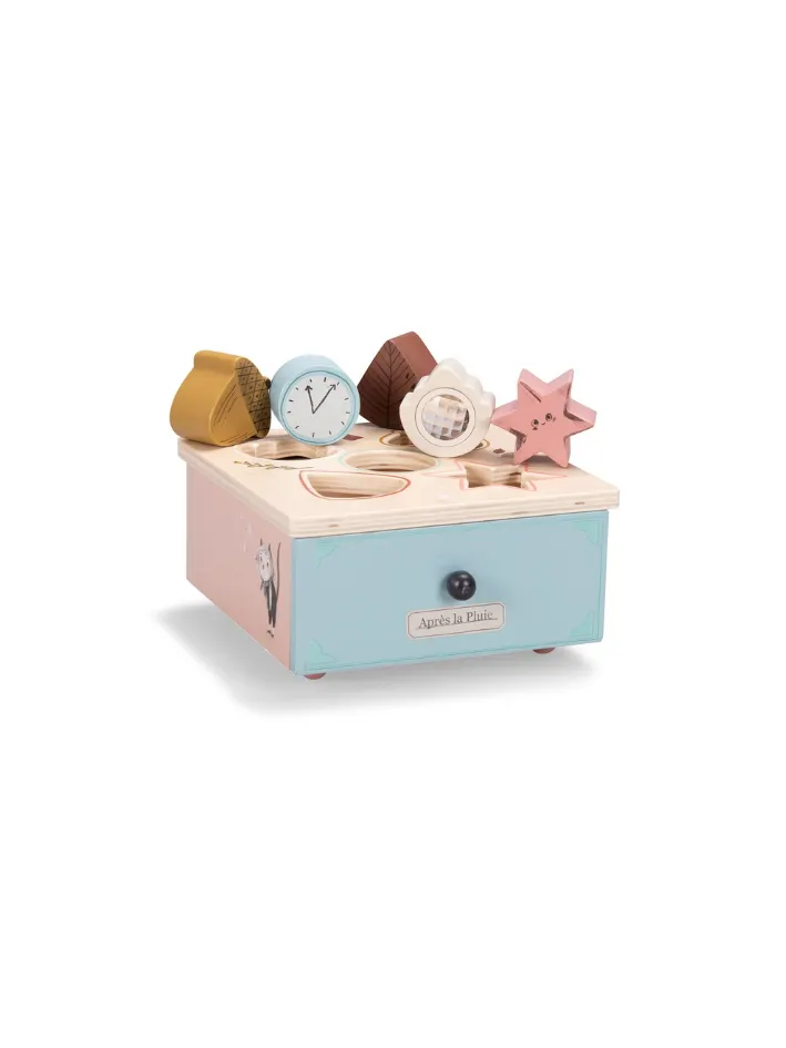 Drewniany sorter Moulin Roty Apres La Pluie Drewniany sorter Moulin Roty Apres La Pluie