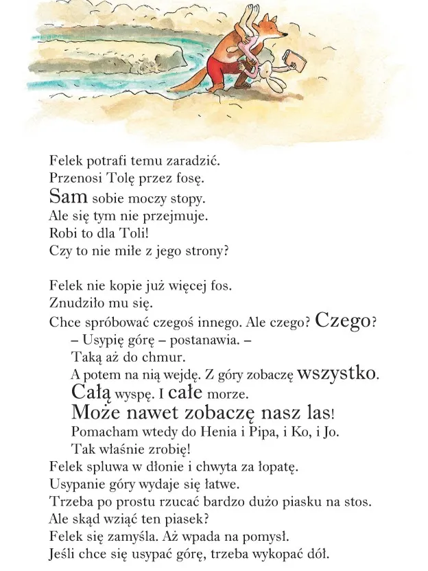 Wydawnictwo Dwie Siostry - Felek i Tola i na wyspie