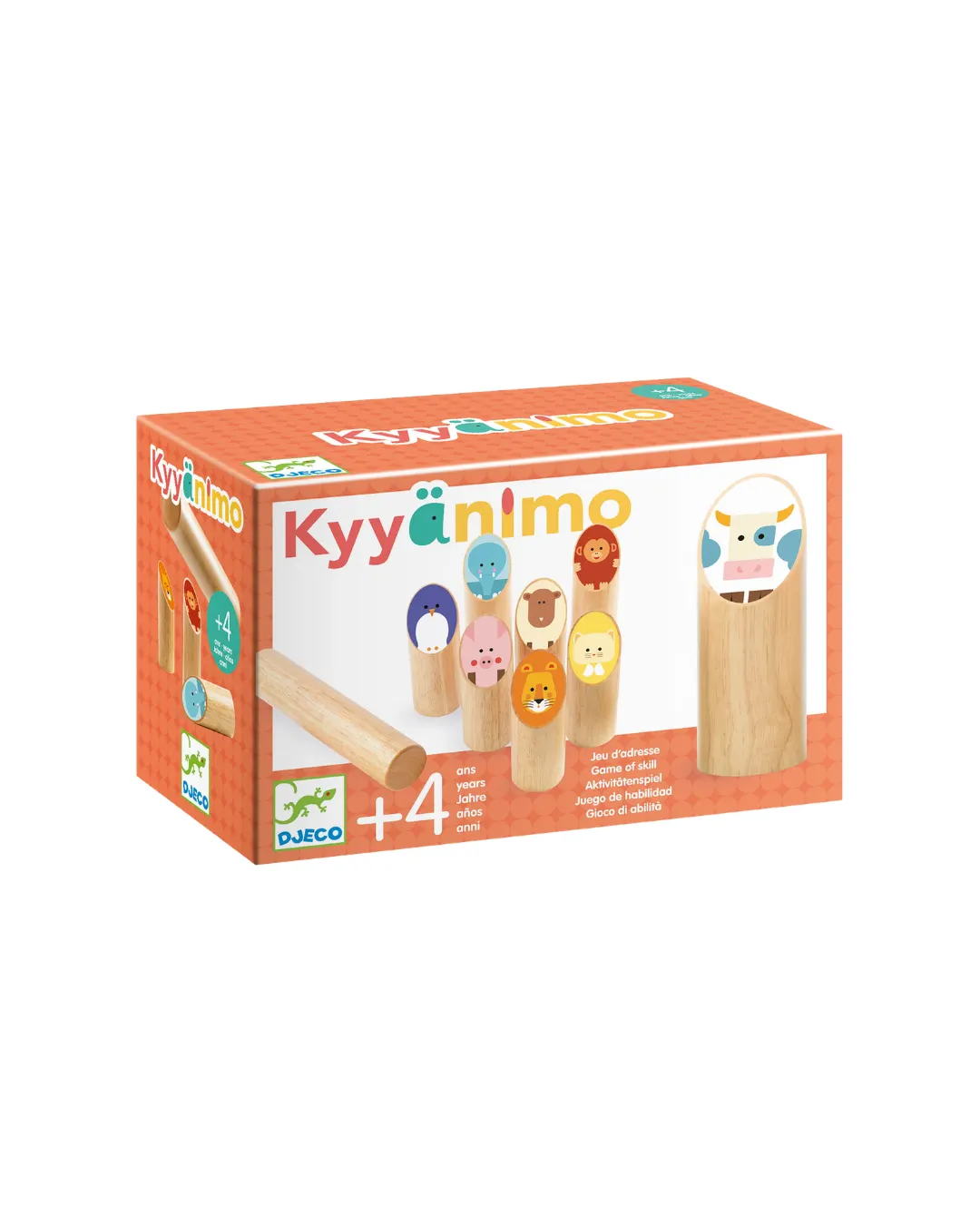 Djeco - drewniana gra zręcznościowa Nordyckie Kręgle