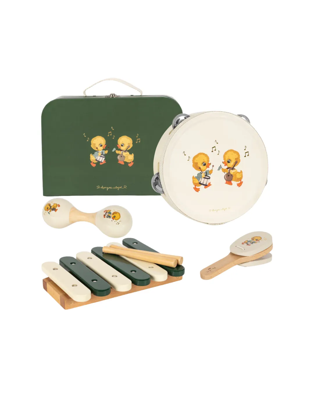 Konges Sløjd - zestaw instrumentów muzycznych Green