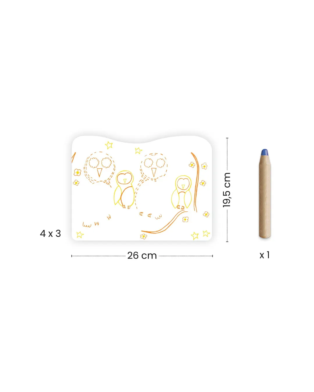 Djeco - magiczne kolorowanki Leśne Rodzinki