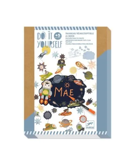 Djeco - zestaw zrób to sam - Tablica do pisania Kosmos 