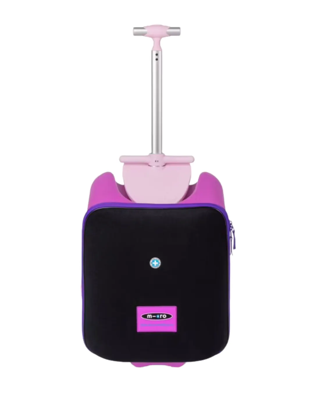 Micro - walizka z siedziskiem dla dziecka Luggage Easy Violet