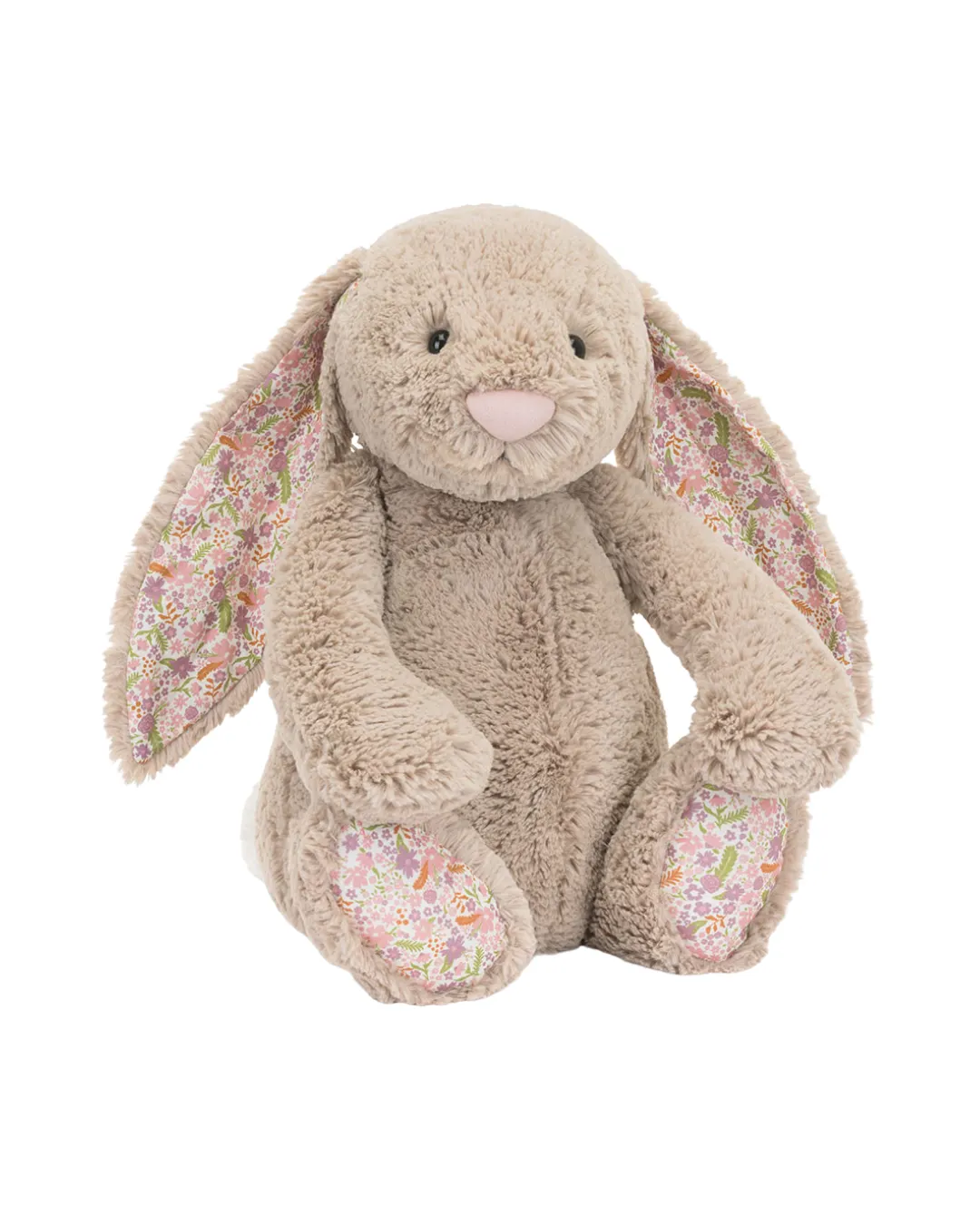 Jellycat - Króliczek z Kwiecistymi Uszami Beżowy „Petal” 51 cm