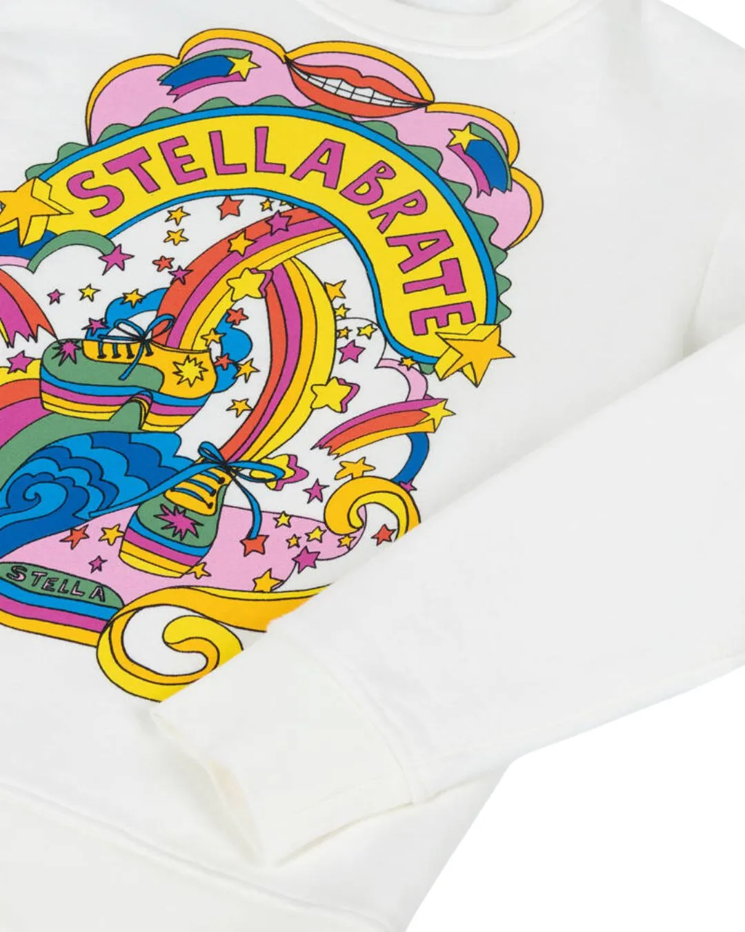 Stella McCartney - bawełniana bluza dziewczęca Stellabrate