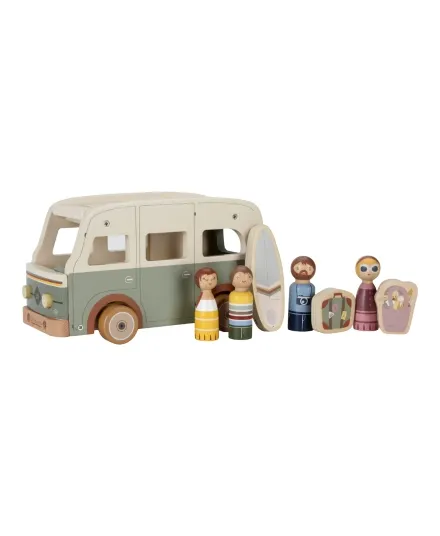 Little Dutch - drewniany kamper z akcesoriami Campervan Vintage