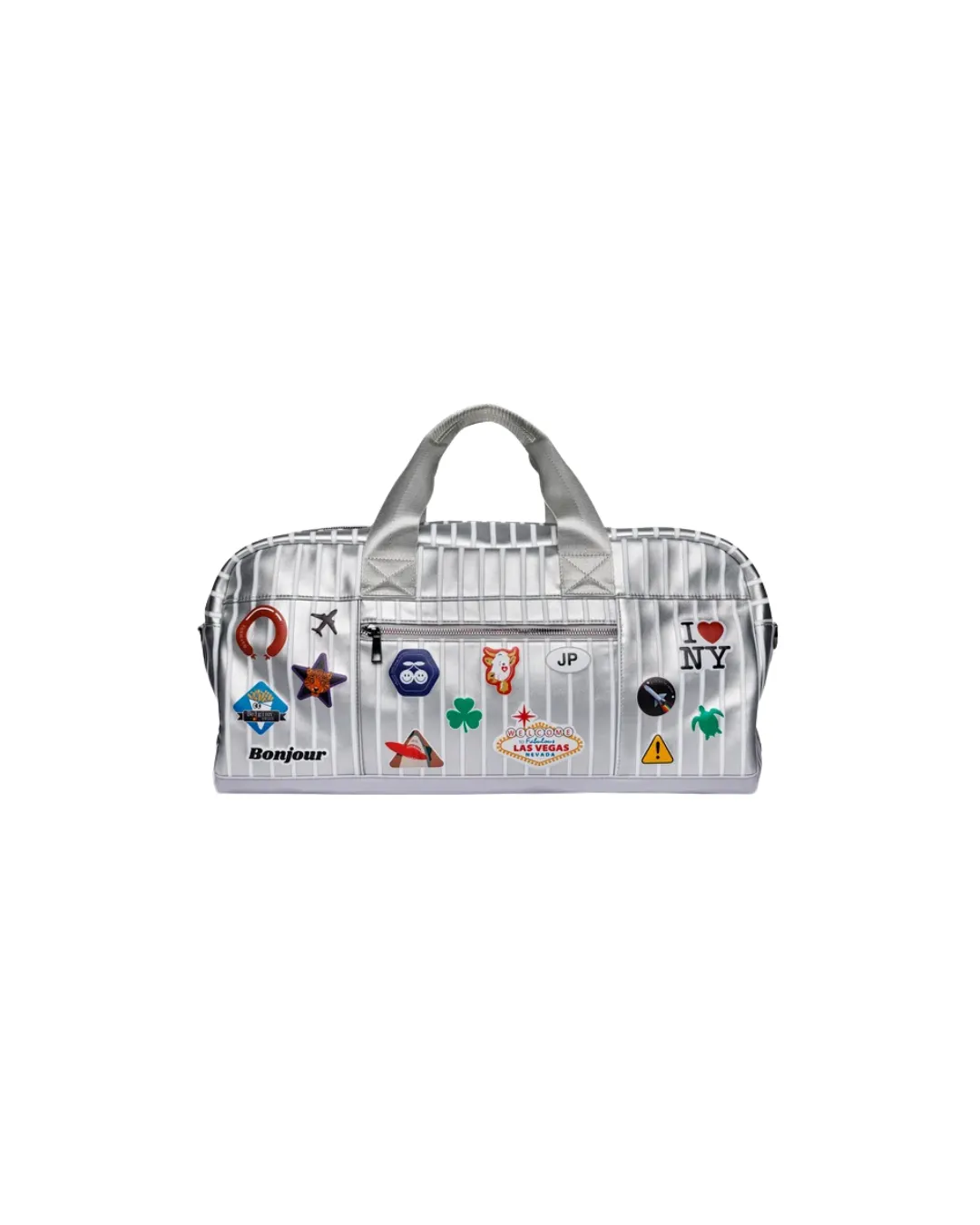 Jeune Premier - torba weekendowa Caroline Weekend Bag Jetsetter Silver Jeune Premier - torba weekendowa Caroline Weekend Bag Jetsetter Silver