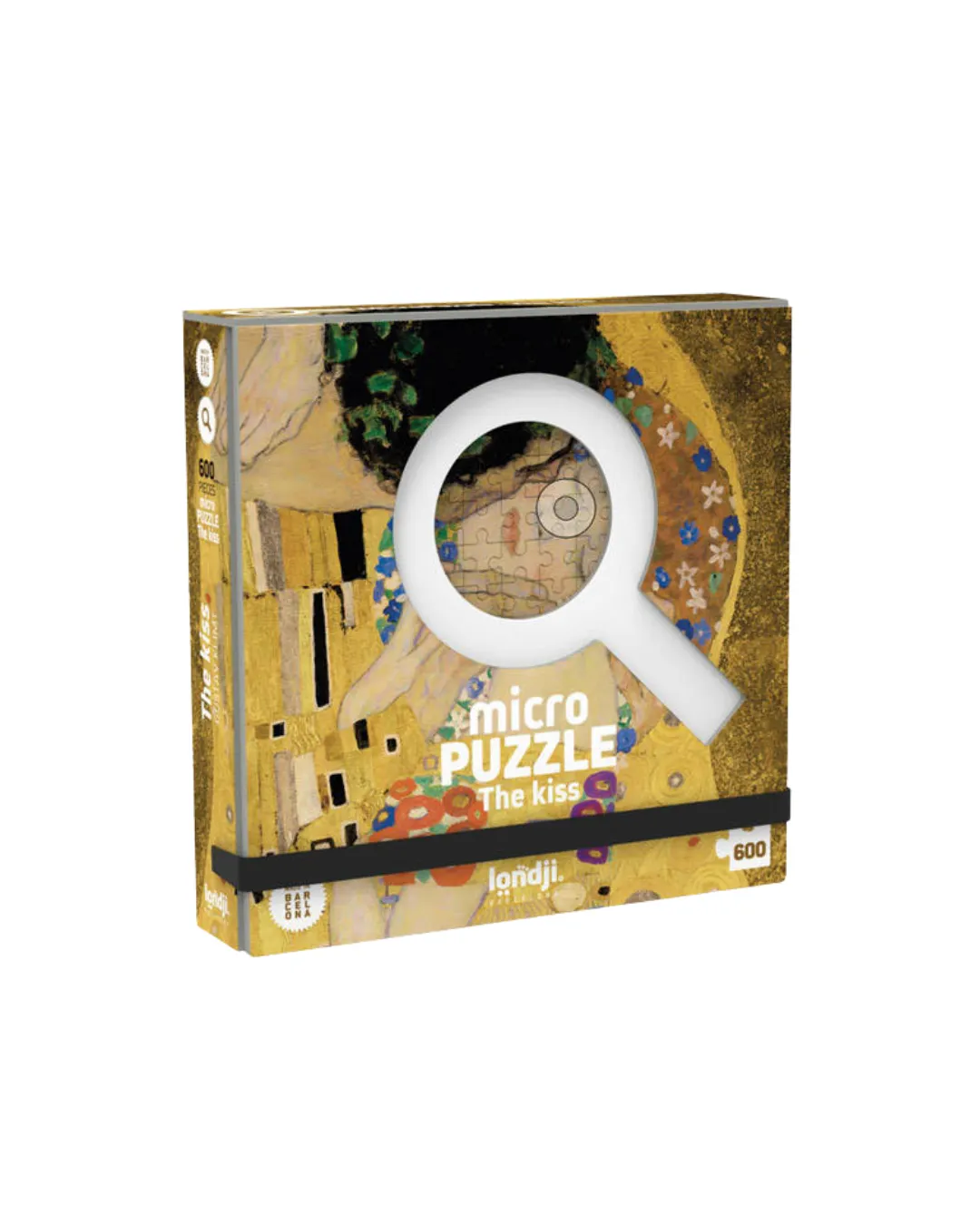 Londji - mikro puzzle 600 elementów Gustav Klimt The Kiss